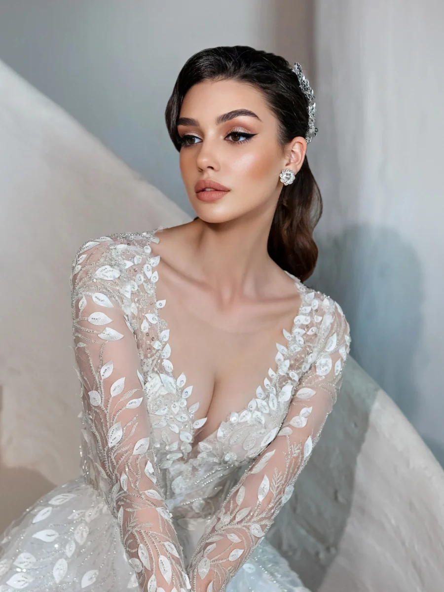Bridal makeup look