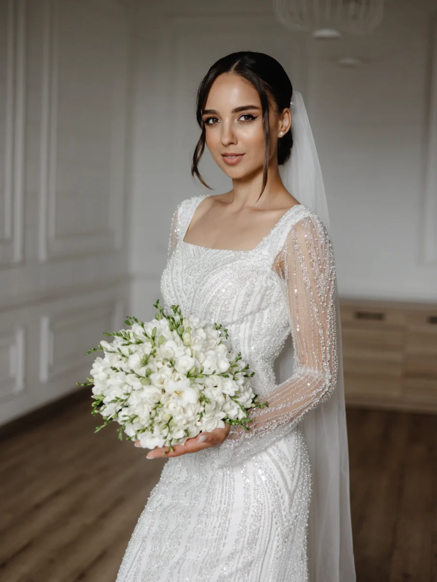 Bridal makeup look