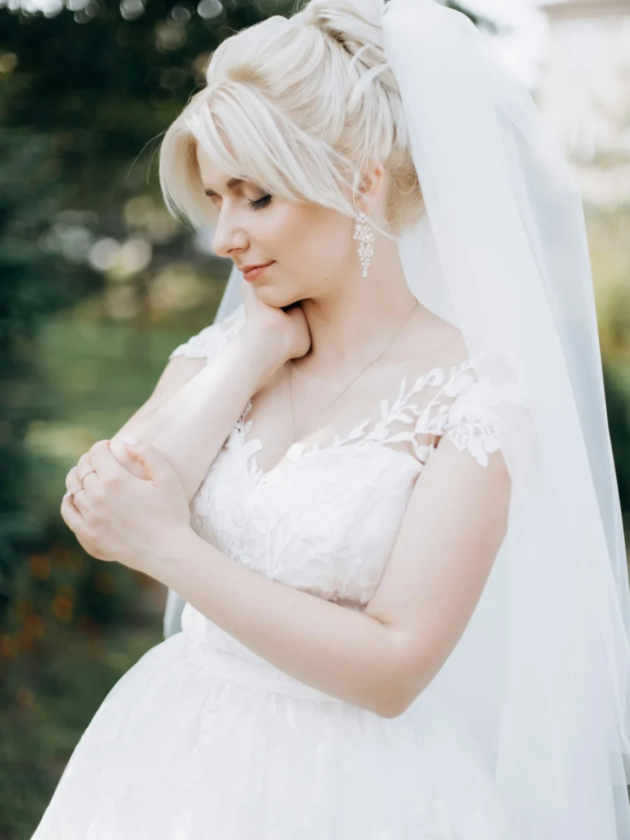 Bridal makeup look